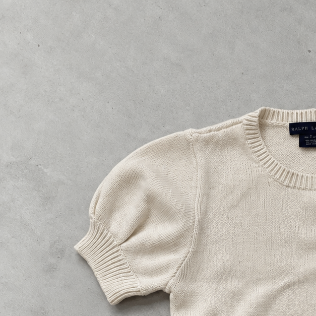 Polo Ralph Lauren Sweater Creme Rare (S)