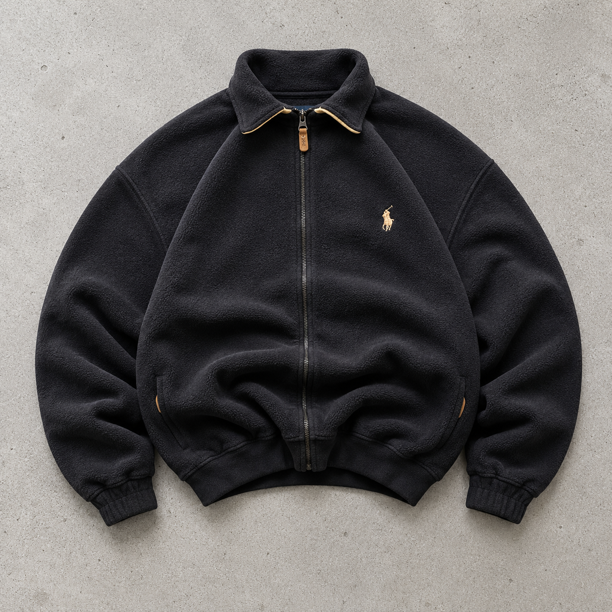 Ralph Lauren Vest Black Rare (L)