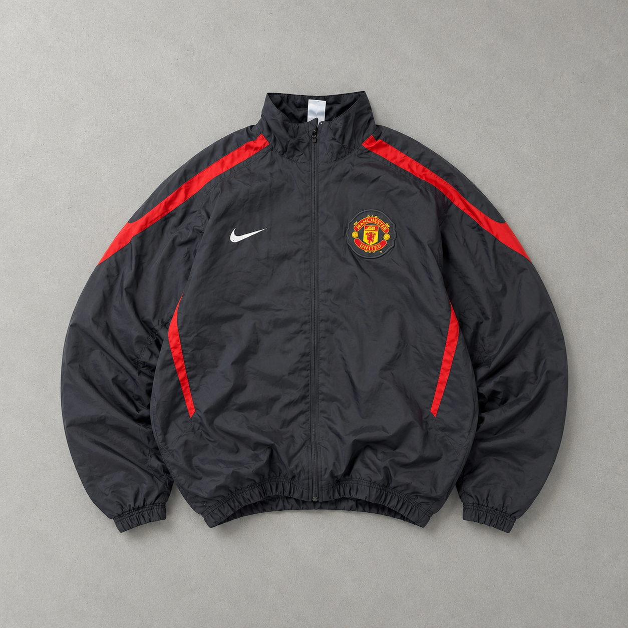 Nike Jacket Schwarz, Rot Rare (L)