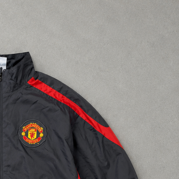 Nike Jacket Schwarz, Rot Rare (L)