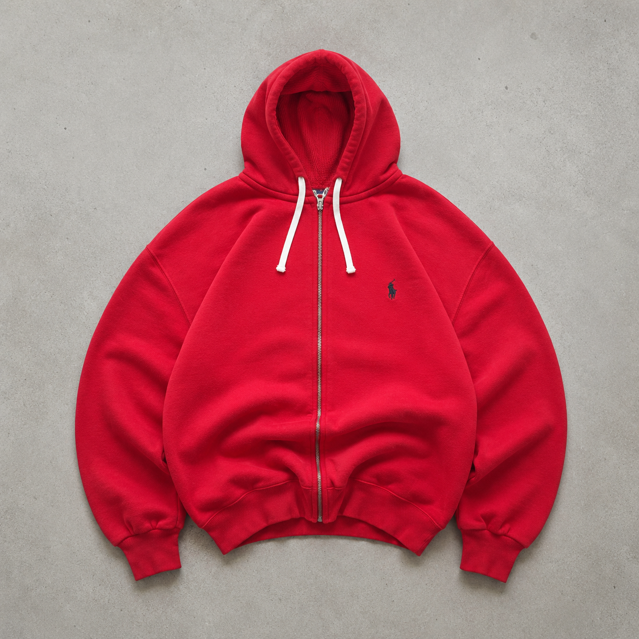 Ralph Lauren Vest Rot Rare (L) Stitched Logo
