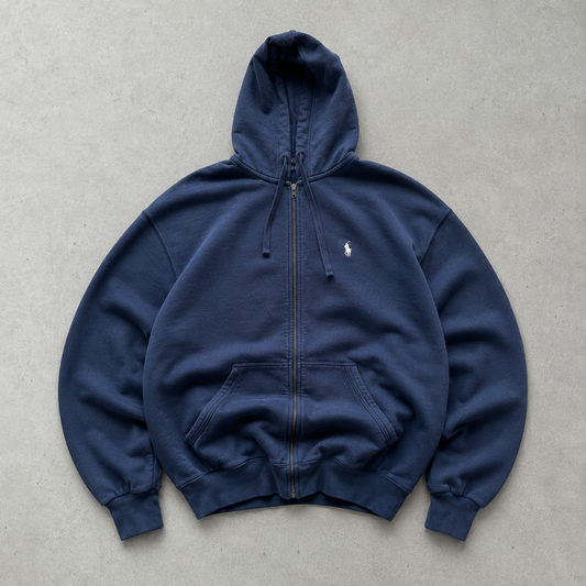 Ralph Lauren Sweater Marineblau Rare (L) Stitched Logo