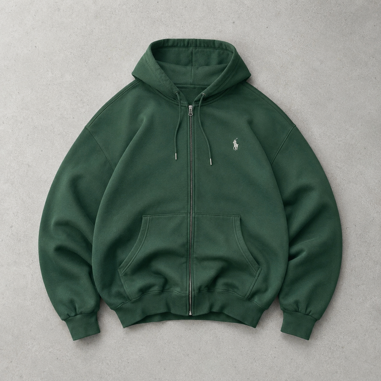 Ralph Lauren Hoodie Dunkelgrün Limited (L) Stitched Logo