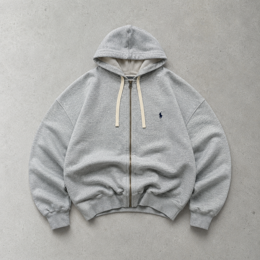 Brazil Football Ralph Lauren Hoodie Grau Limited (L) Stitched Logo