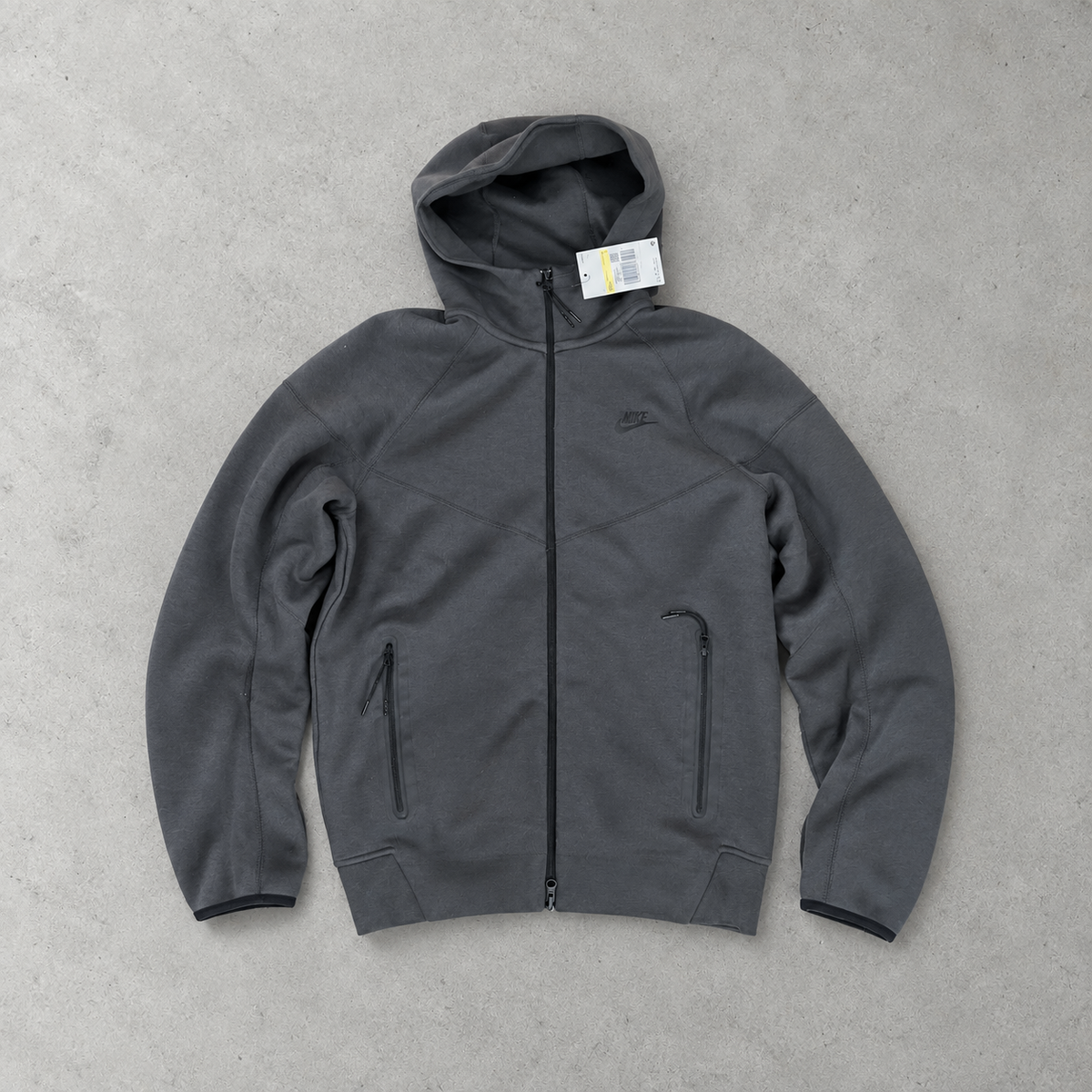 Barcelona Y2K Nike Tech Fleece Jacket Grau Rare (S)