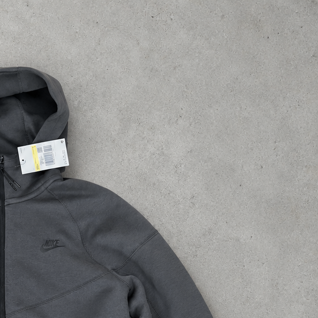 Barcelona Y2K Nike Tech Fleece Jacket Grau Rare (S)