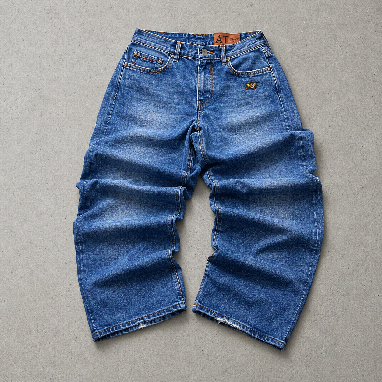 Y2K Armani Jeans Bootcut Jeans Blue Limited (S)