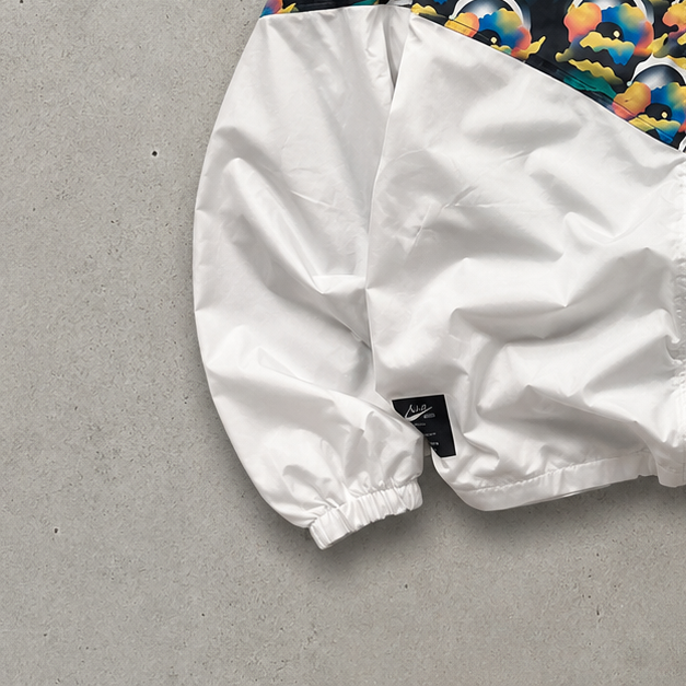 Nike Jacket White, Multicolor Limited (M)