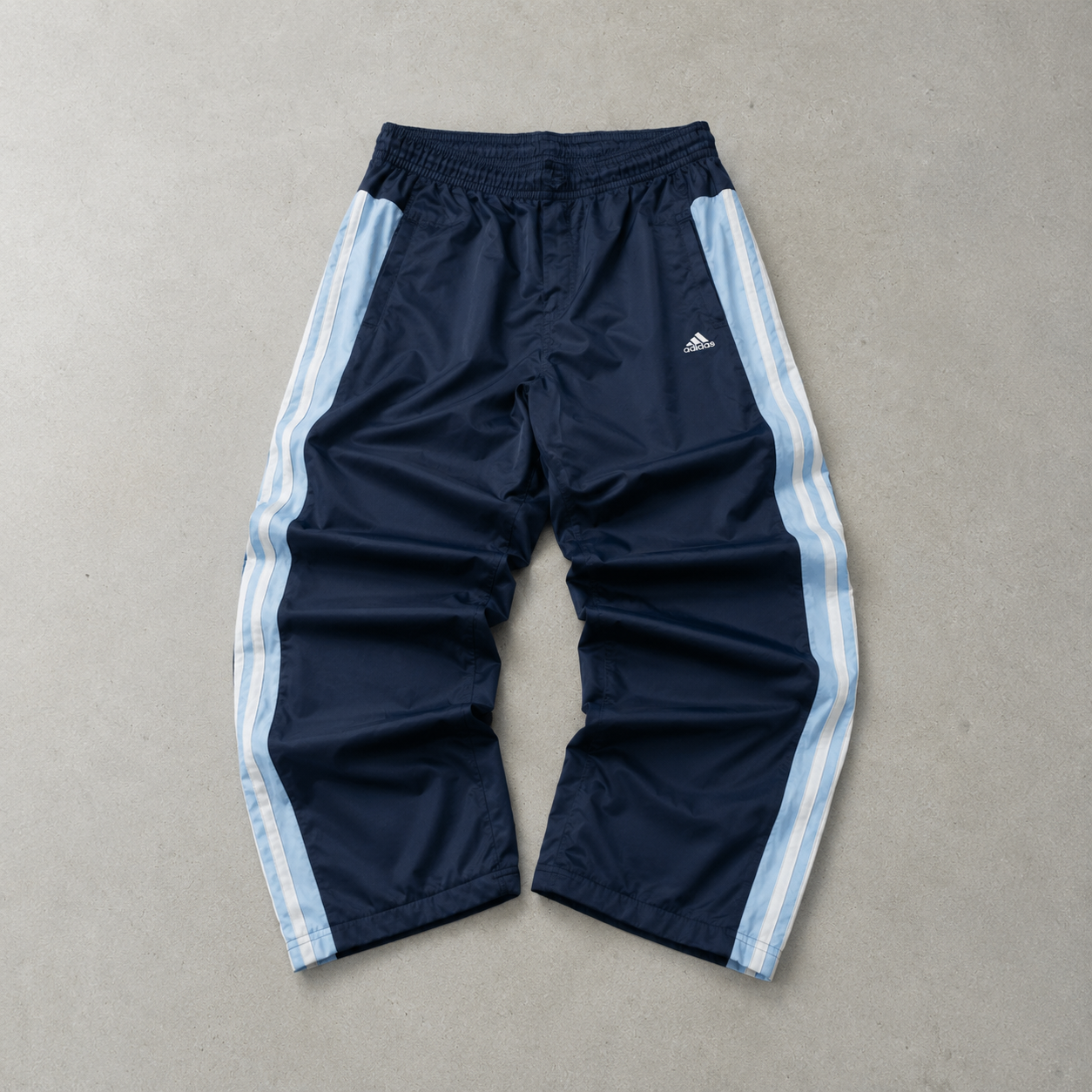 Adidas Pants Marineblau, Hellblau Rare (M)