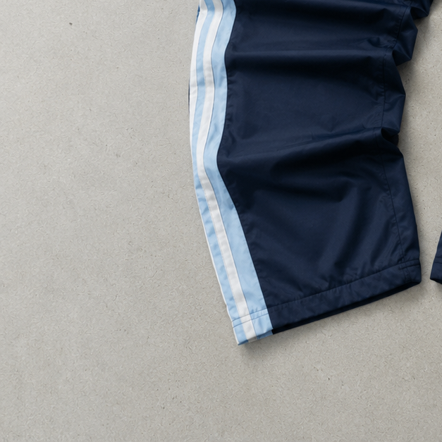 Adidas Pants Marineblau, Hellblau Rare (M)