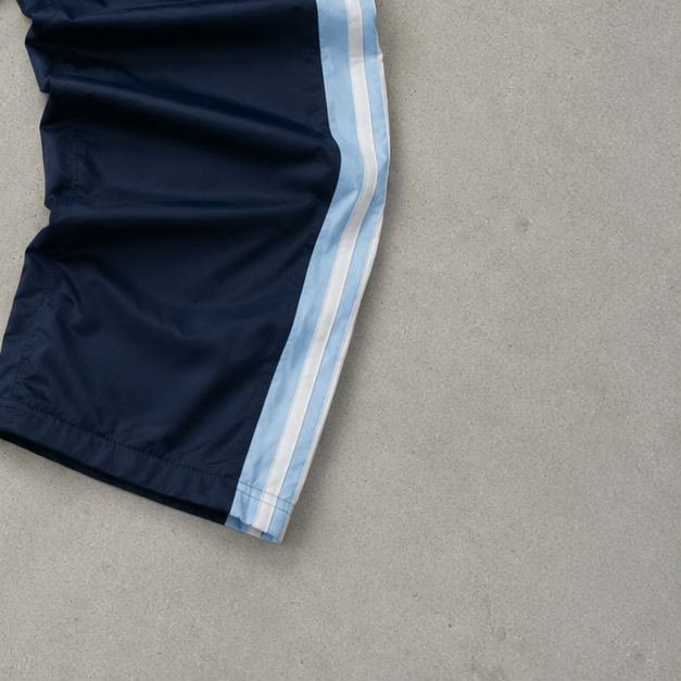 Adidas Pants Marineblau, Hellblau Rare (M)
