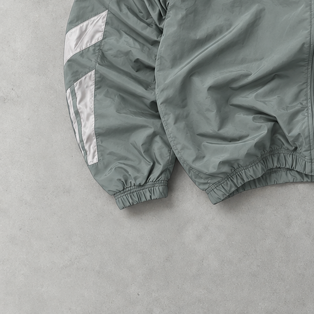 Adidas Track Jacket Turquoise/White Rare (M)