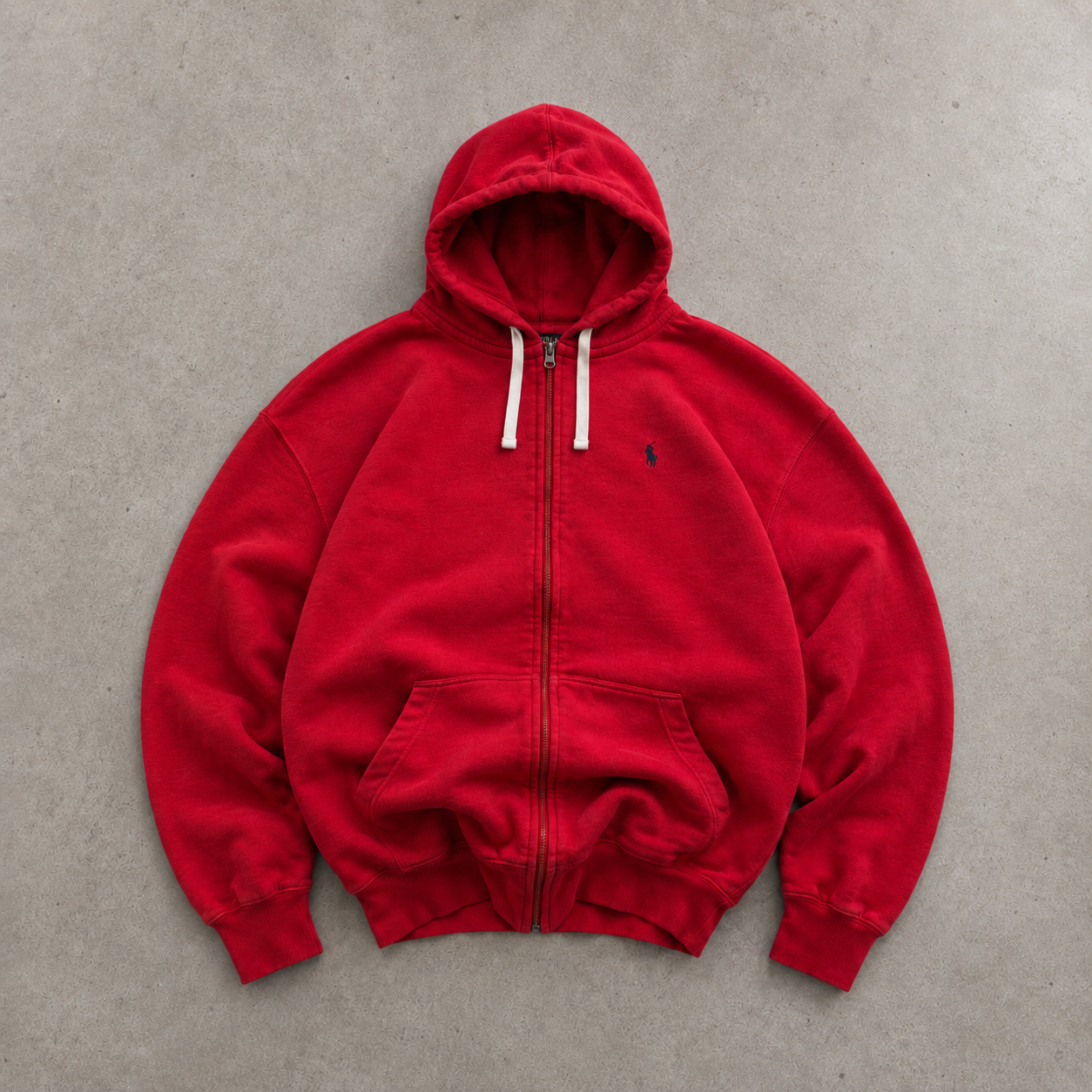 Ralph Lauren Hoodie Rot Limited (L) Stitched Logo