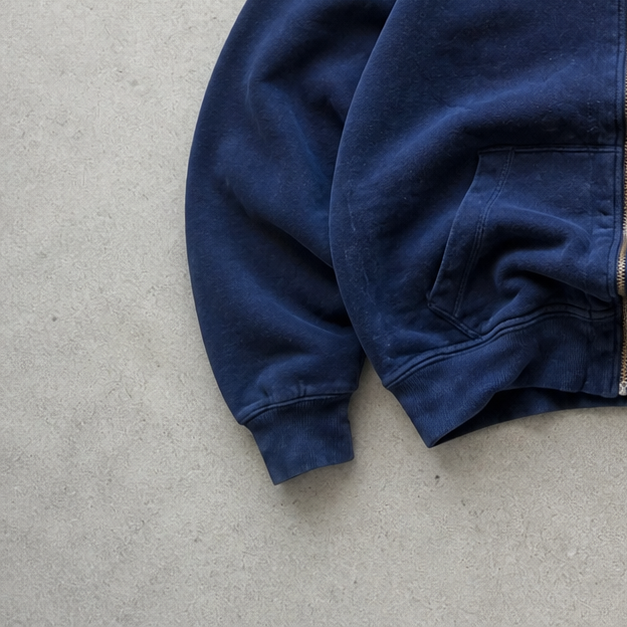 Ralph Lauren Hoodie Marineblau Rare (L) Stitched Logo