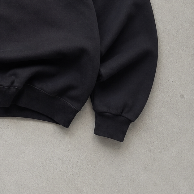 Ralph Lauren Streetwear Piece Schwarz Rare (L) Stitched Logo