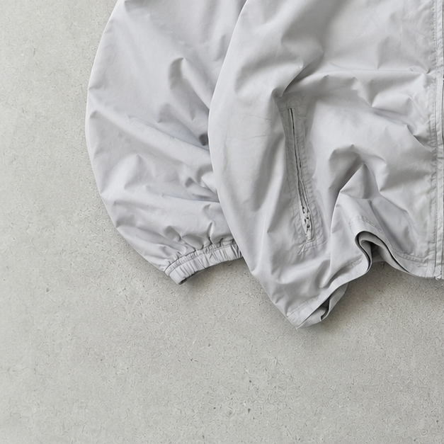 Vintage Retro Nike Windbreaker Grey Rare (XL)