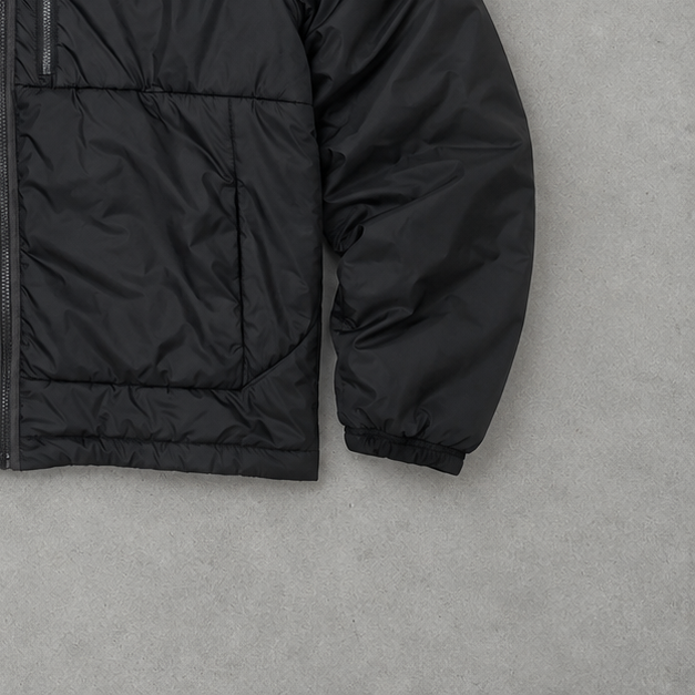Nike Puffer Jacket Black / Grey Rare (L)