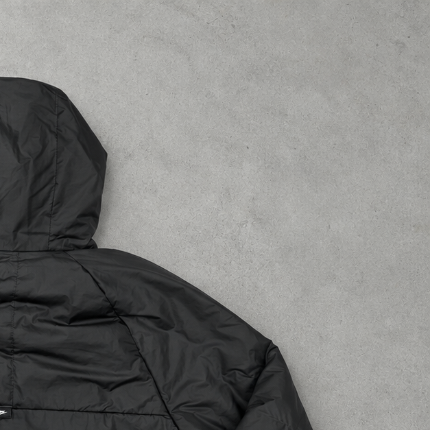Nike Puffer Jacket Black / Grey Rare (L)