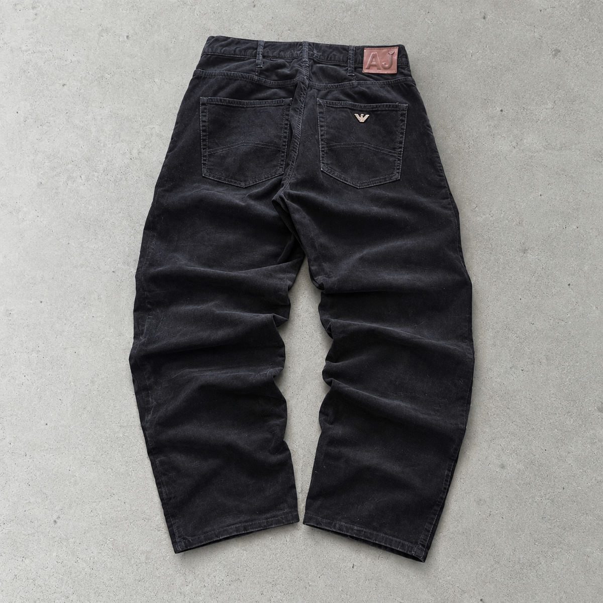 2000s Armani Jeans Jeans Black Limited (W36 | DE 52)