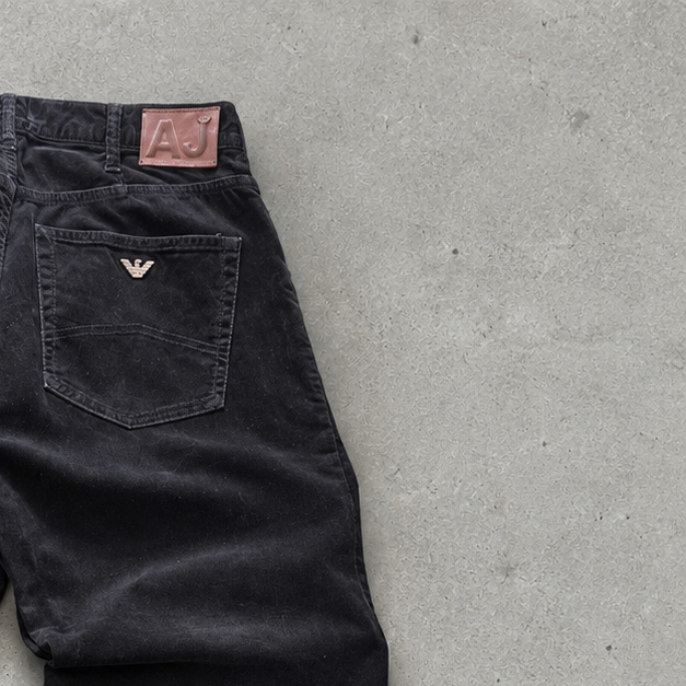 2000s Armani Jeans Jeans Black Limited (W36 | DE 52)