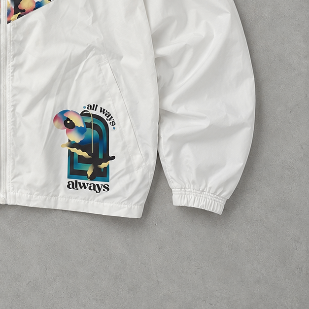 Nike Windbreaker Bunt Rare (M)