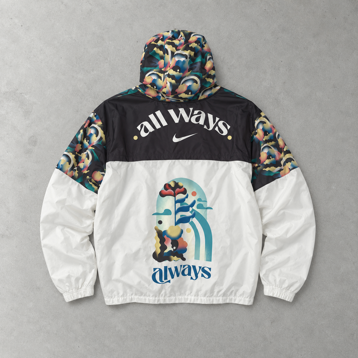 Nike Windbreaker Bunt Rare (M)