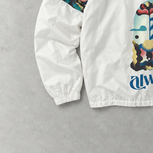 Nike Windbreaker Bunt Rare (M)