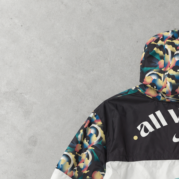 Nike Windbreaker Bunt Rare (M)