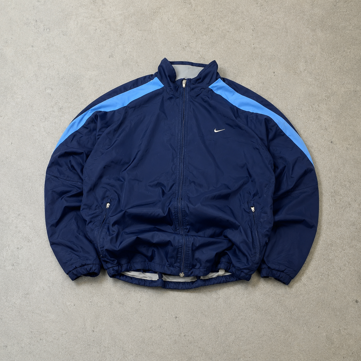Vintage Nike Track Jacket Navy, Blue Rare (M)
