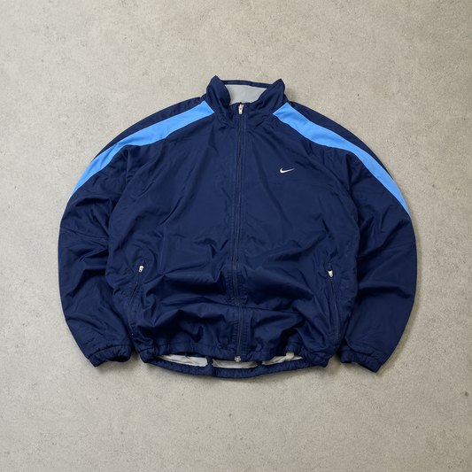 Vintage Nike Track Jacket Navy, Blue Rare (M)