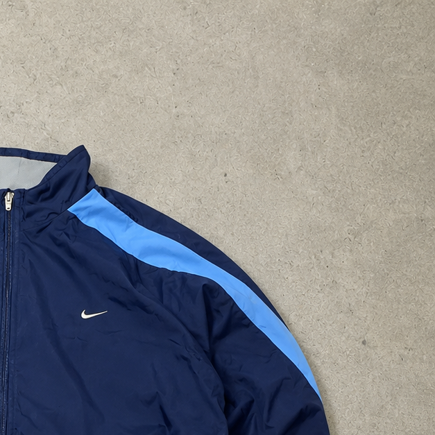 Vintage Nike Track Jacket Navy, Blue Rare (M)
