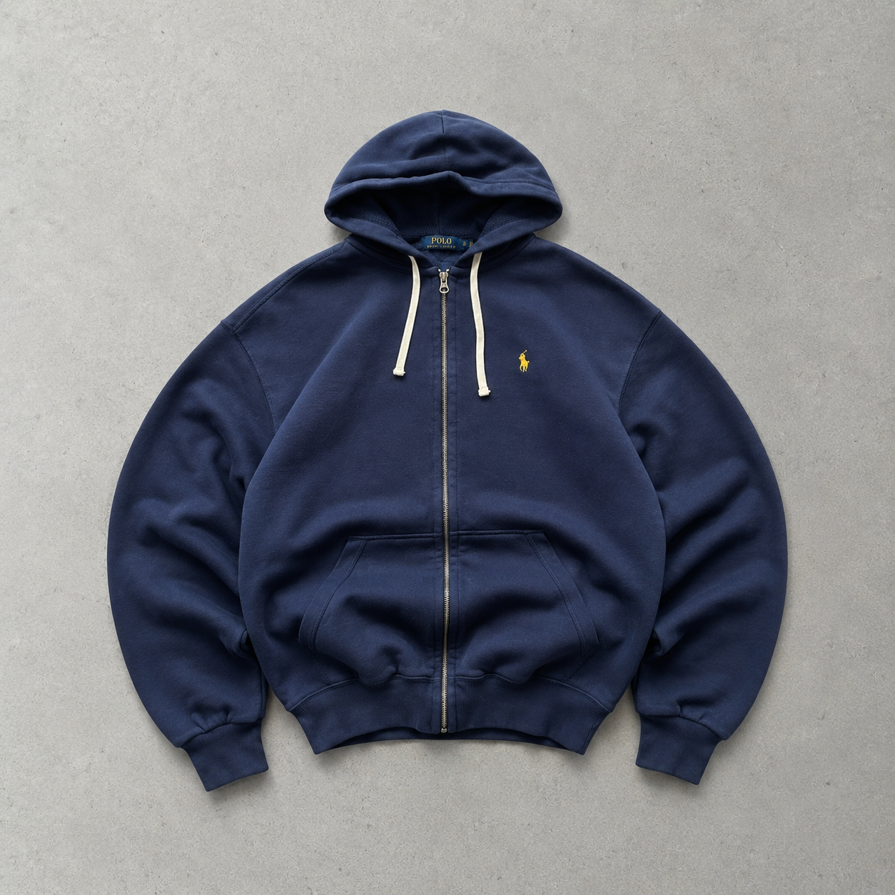 Y2K Ralph Lauren Jacket Marineblau Limited (M) Stitched Logo