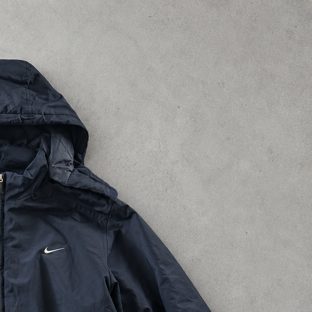 Nike Puffer Jacket Navy Limited (M) Stitched Logo