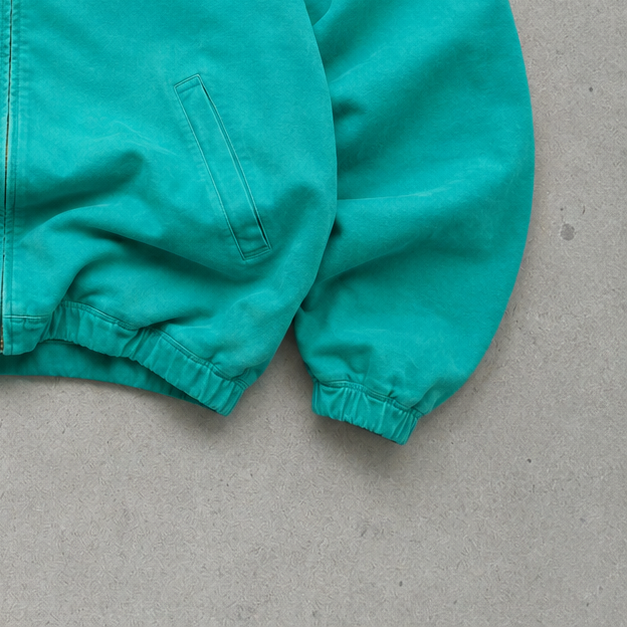 Ralph Lauren Harrington Jacket Mintgrün Rare Stitched Logo (XL)