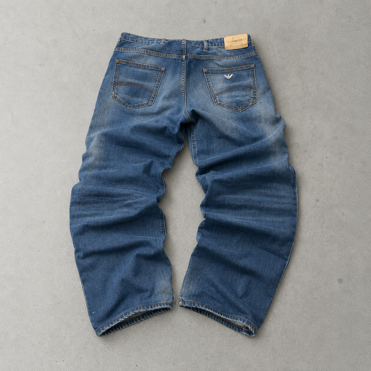 Y2K Armani Bootcut Jeans Navy Limited (W31 | DE 46)