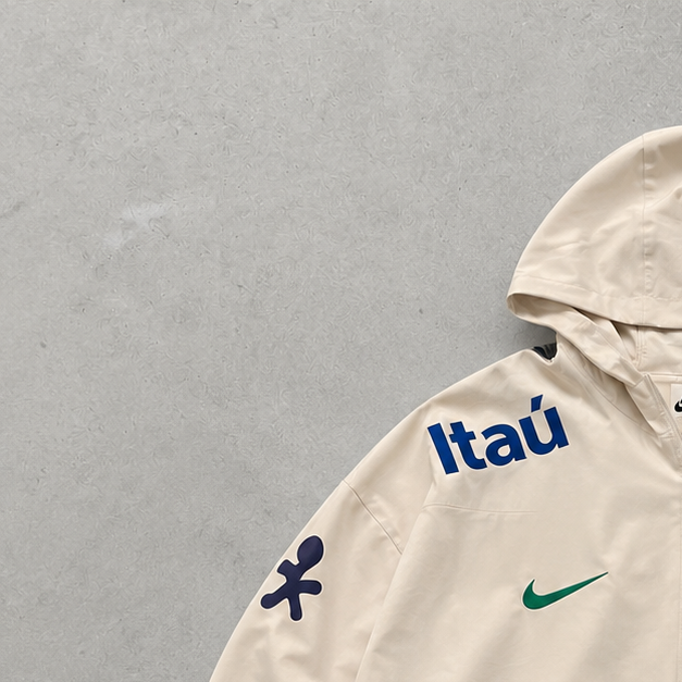 Nike Jacket Creme, Beige Rare (M)