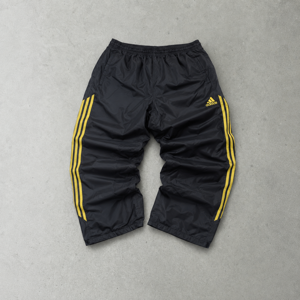 Adidas Jacket Schwarz, Gelb Rare (S)