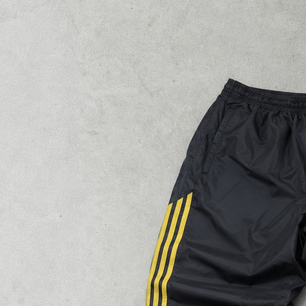 Adidas Jacket Schwarz, Gelb Rare (S)