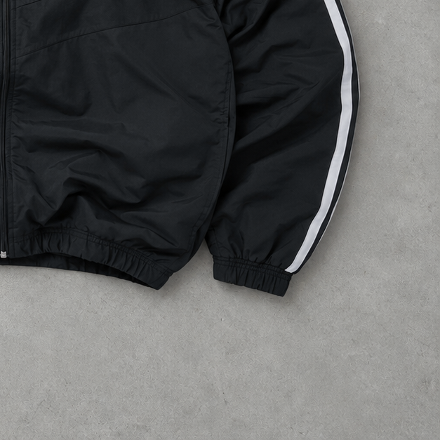 Adidas Track Jacket Black/White Rare (M)