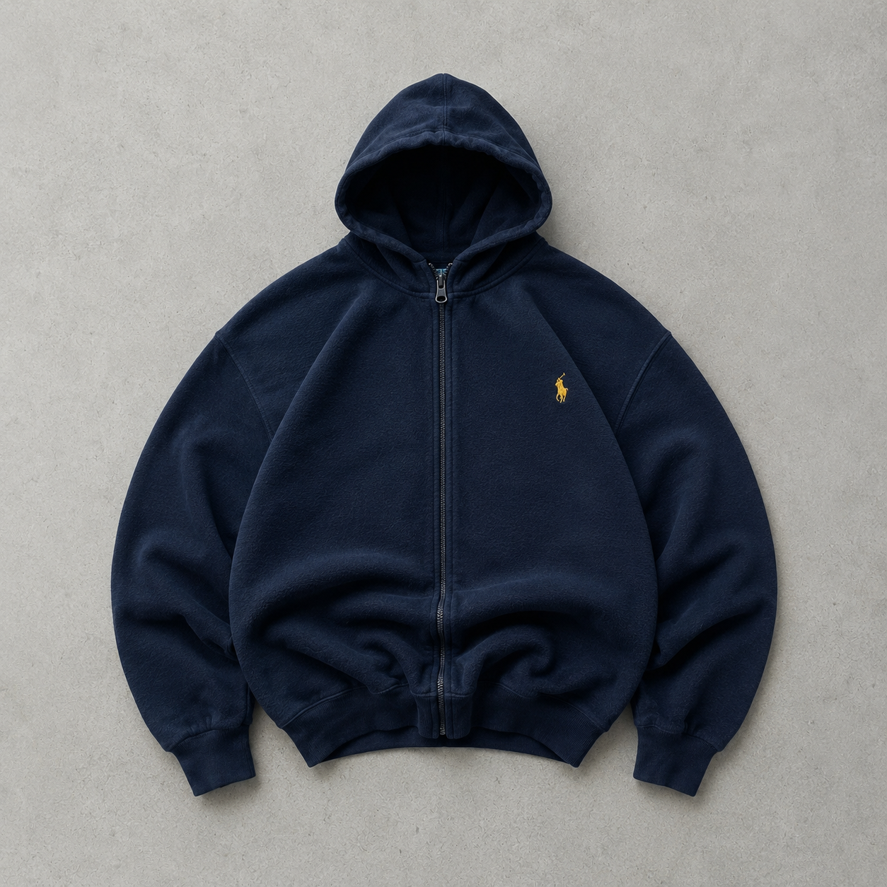Ralph Lauren Hoodie Marineblau Limited (M) Stitched Logo