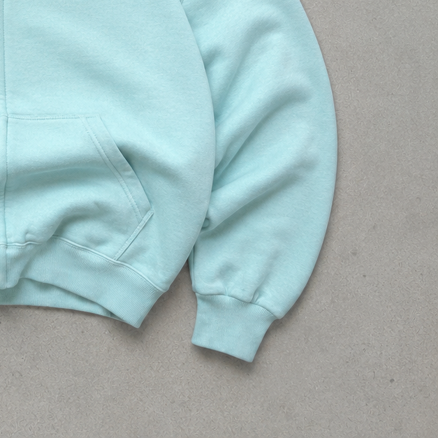 Ralph Lauren Hoodie Mintgrün Rare (M) Stitched Logo