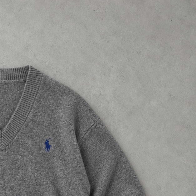Ralph Lauren Sweater Grau Rare (XL)