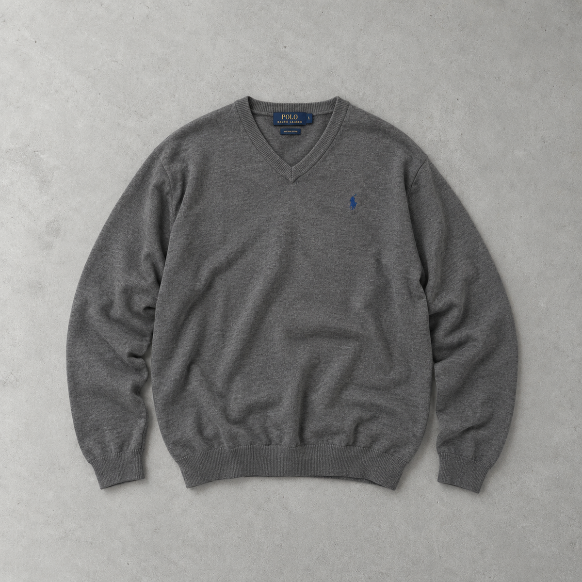 Ralph Lauren Sweater Grau Rare (XL)