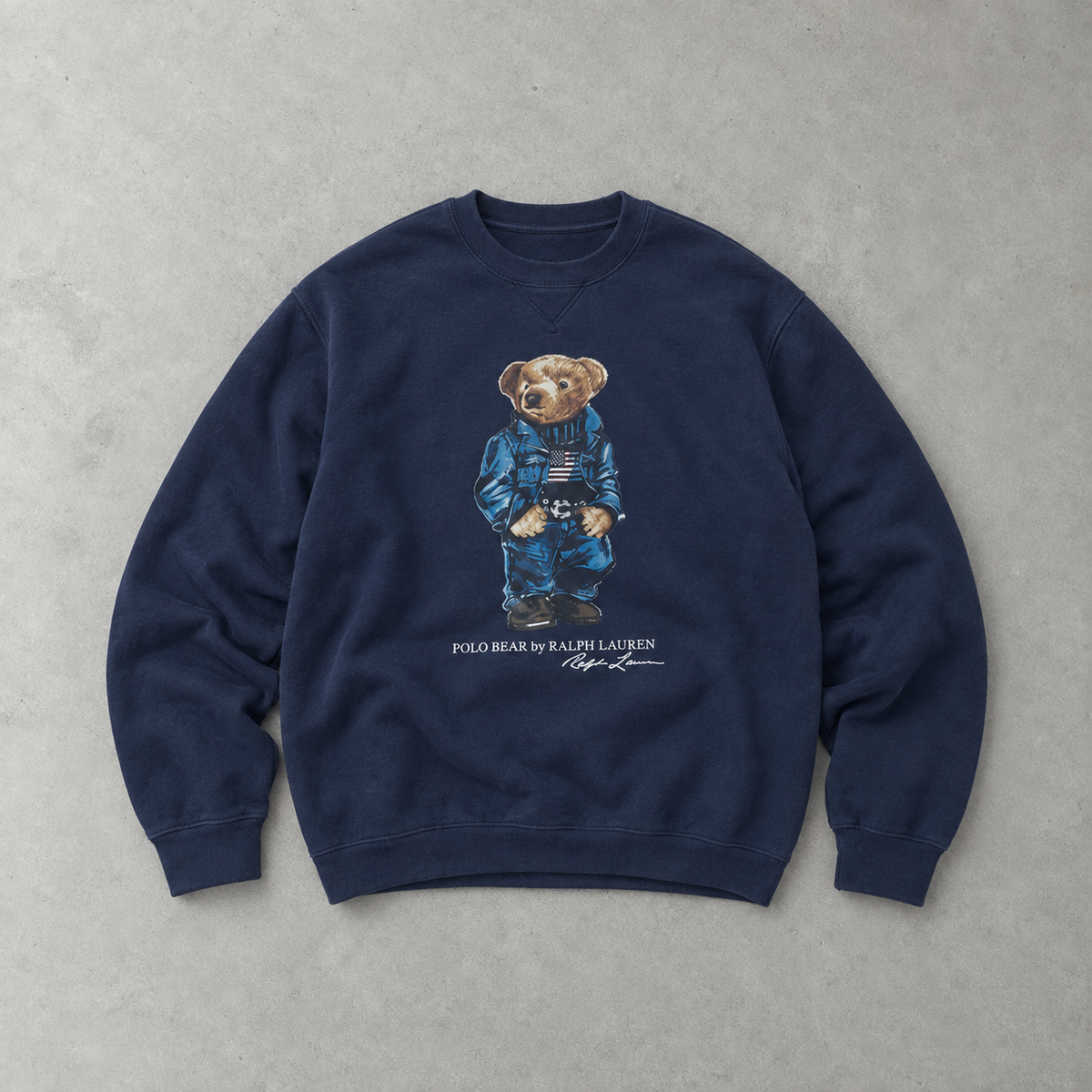Polo Ralph Lauren Sweater Marineblau Rare (S)