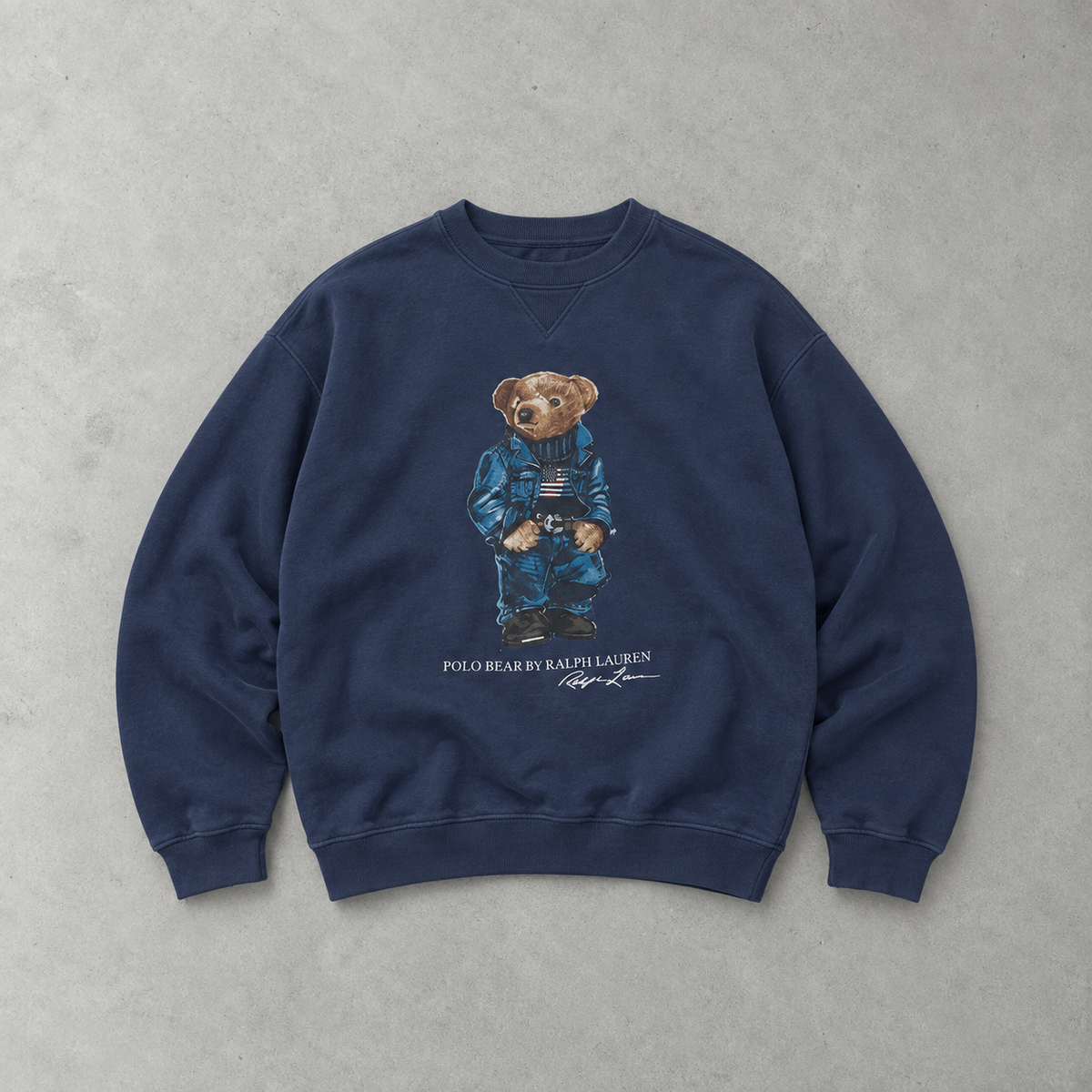 Polo Ralph Lauren Sweater Marineblau Rare (S)