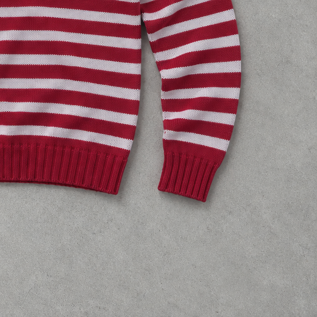 Y2K Polo Ralph Lauren Sweater Weiß, Marineblau Rare (L)