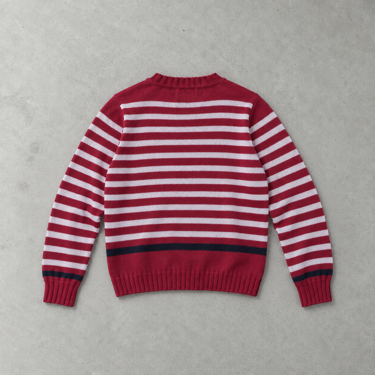 Y2K Polo Ralph Lauren Sweater Weiß, Marineblau Rare (L)
