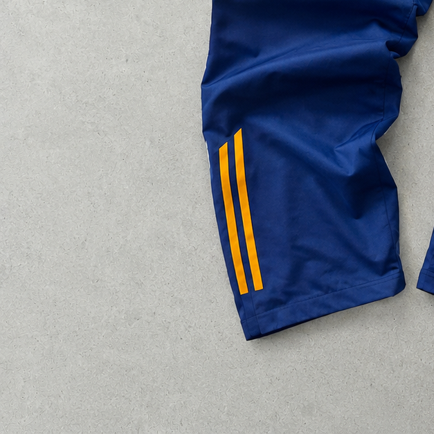 Adidas Pants Orange, Marineblau Limited (L)