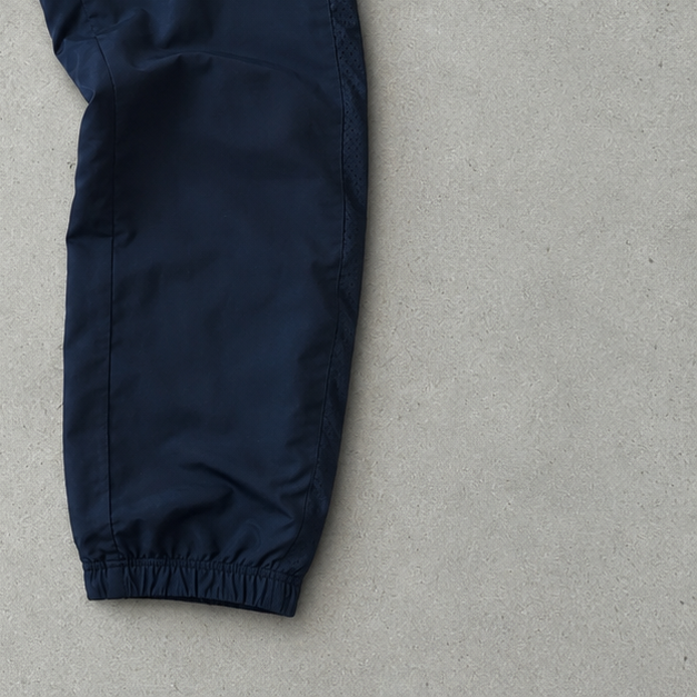 2000 Y2K Nike Track Pants Marineblau, Schwarz Rare (M)
