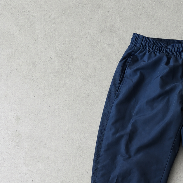 2000 Y2K Nike Track Pants Marineblau, Schwarz Rare (M)